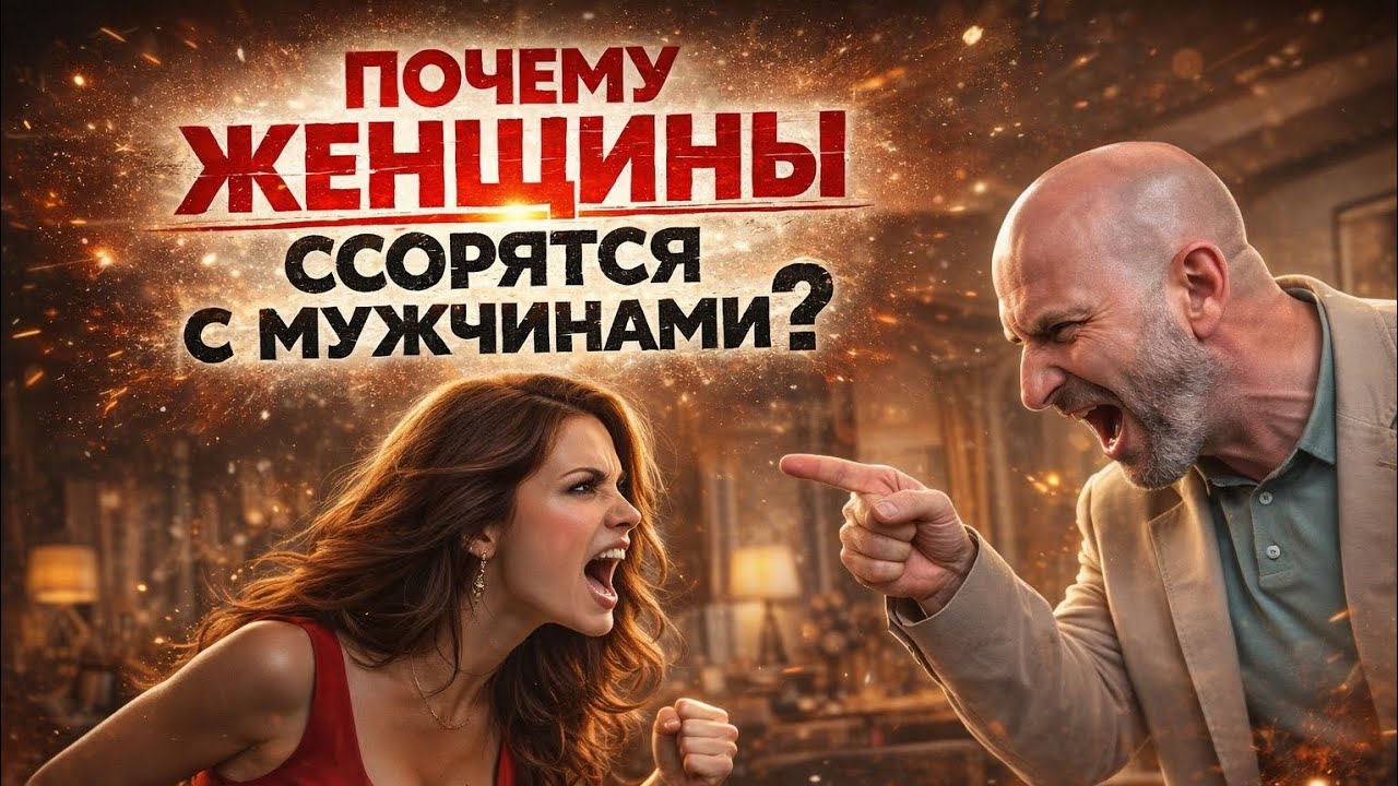 ПОЧЕМУ ЖЕНЩИНЫ ССОРЯТСЯ С МУЖЧИНАМИ? 