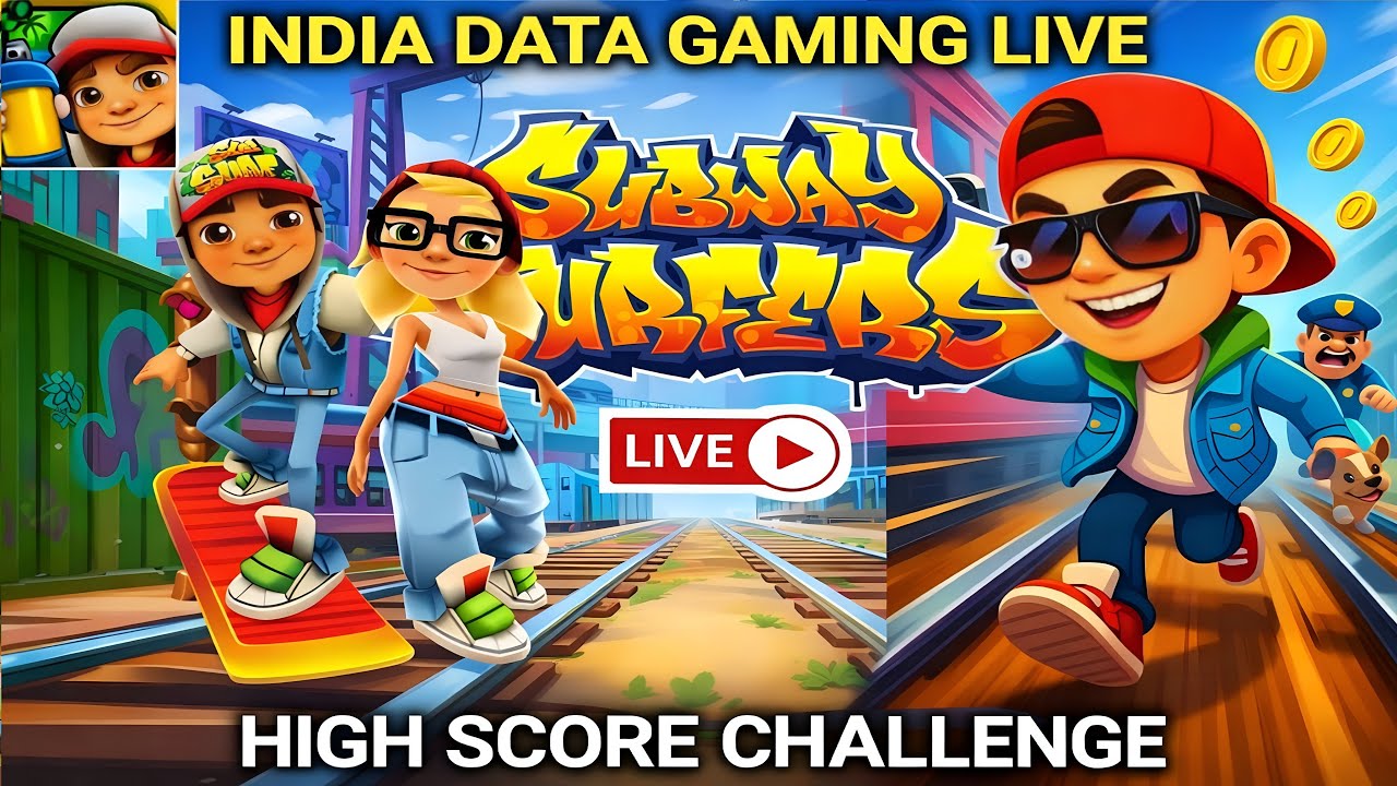 subway surfers : 👍 stream #short Live #Mobile Game #virat