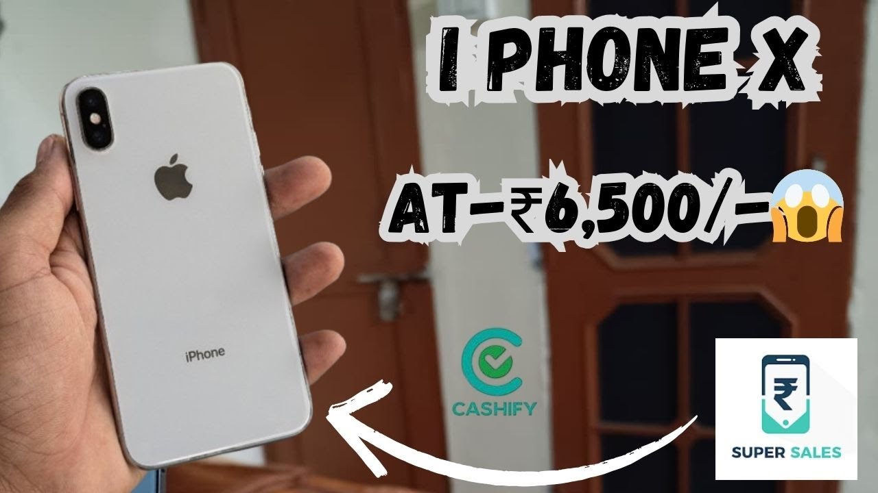 ₹6,500 iPhone X Unboxing 🔥 | Cashify Supersale | C+ Grade | Refurbished Phone