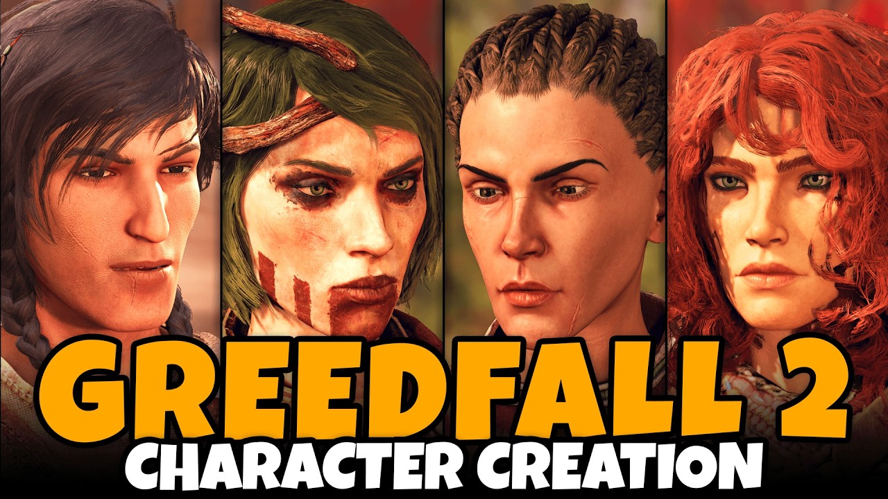 Greedfall 2 Character Creation (Male & Female, Full Customization, All Options, Skills, More!)