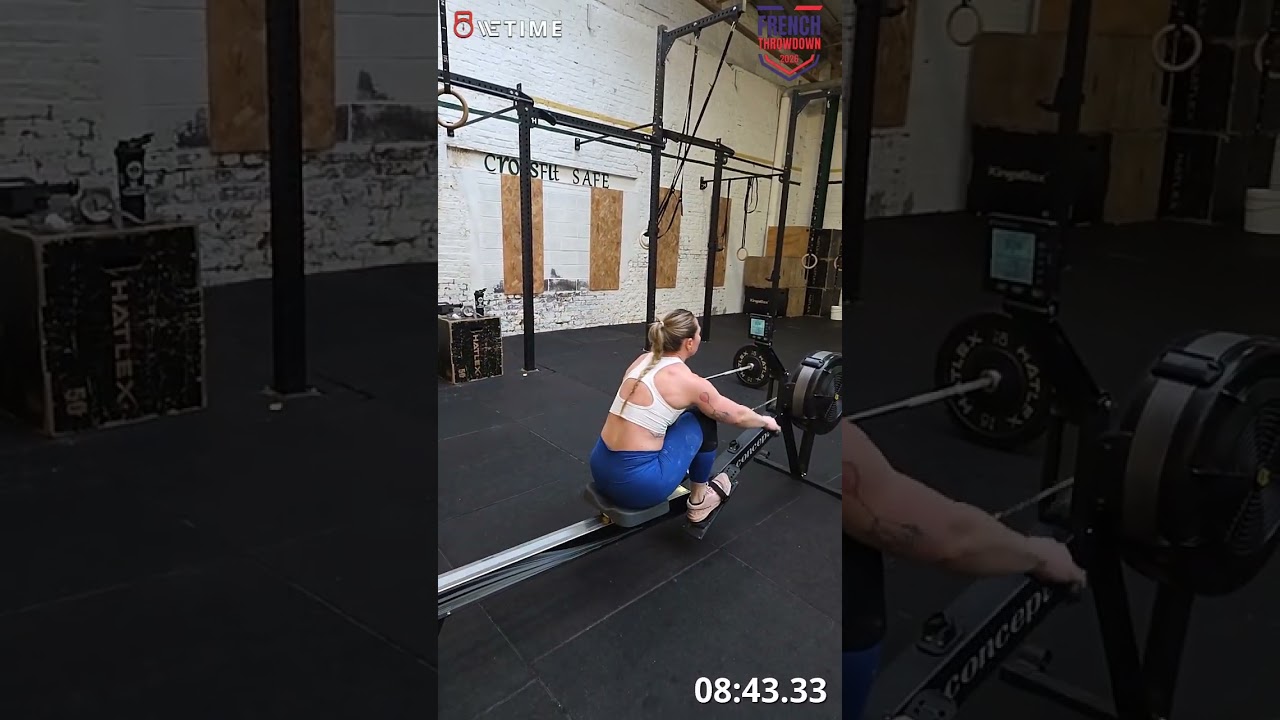 Florie demiautte team RX french 2026 wod 1