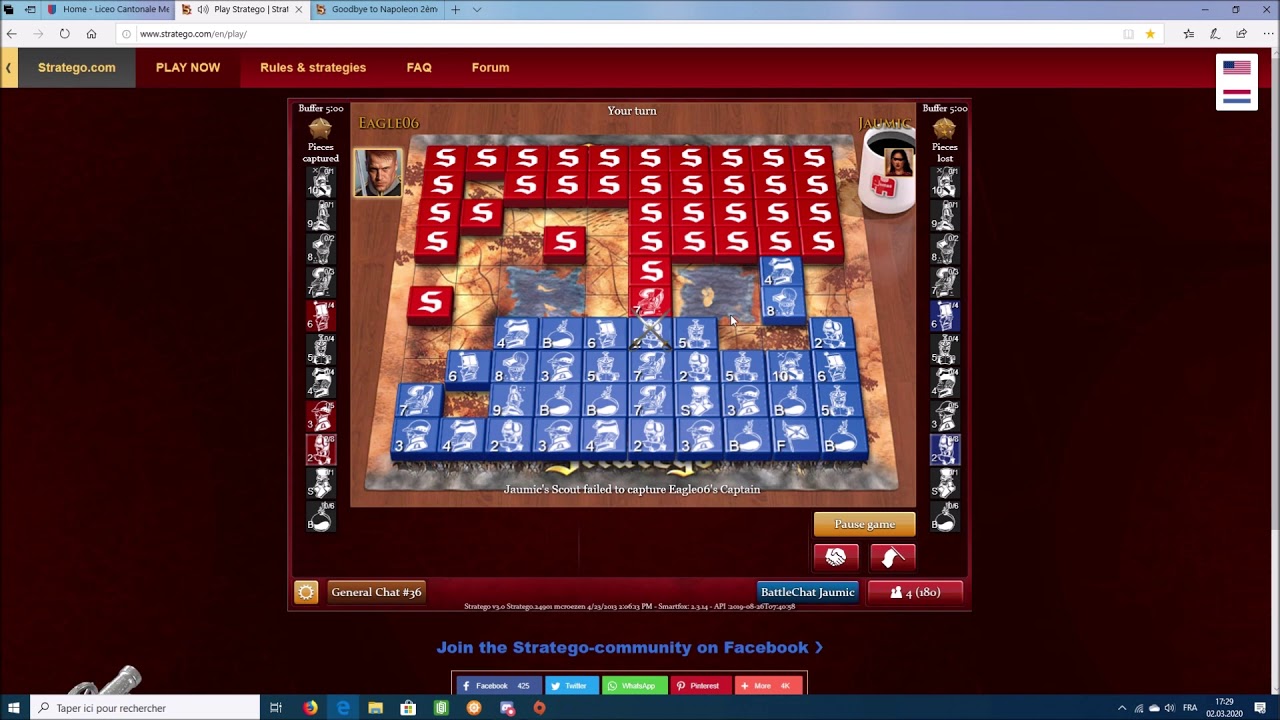 Stratego guide to reach Platinum marshal #1