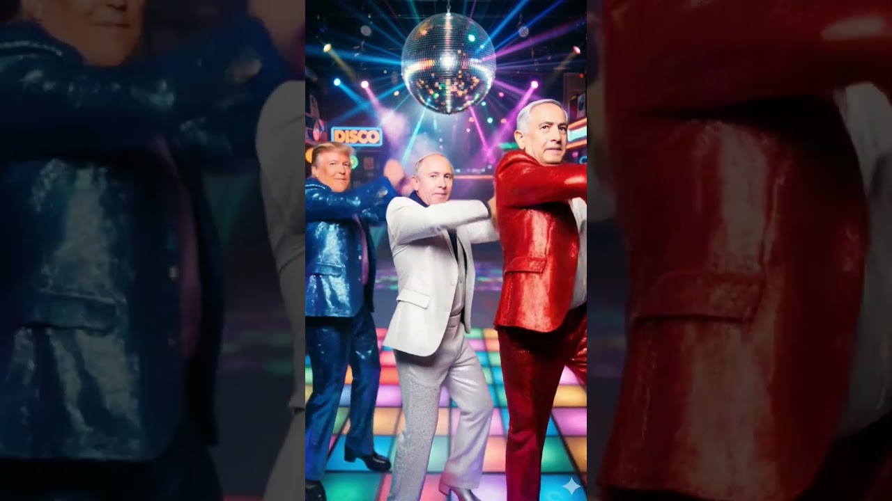 Trump vs Putin vs Bibi: 70s DISCO BATTLE! 🕺🪩