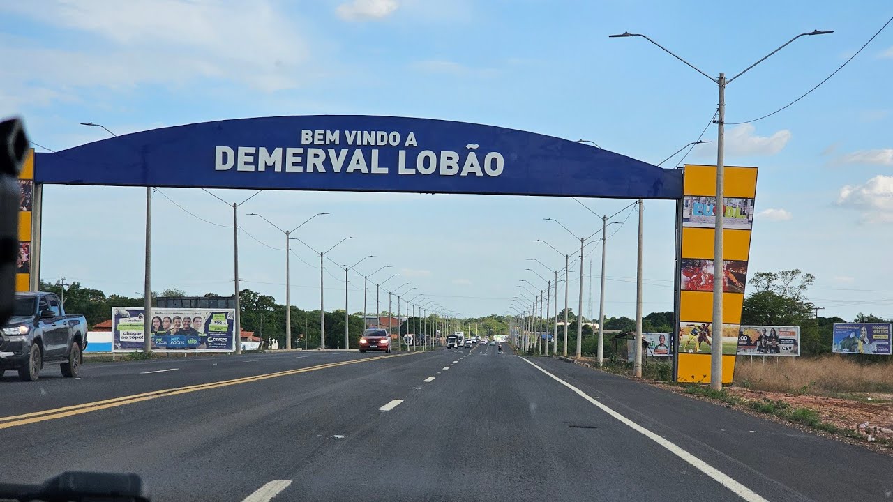 VIAGEM DE SP AO NORDESTE  DE CARRO # Demerval LOBÃO   BR 343 # PIAUÍ 