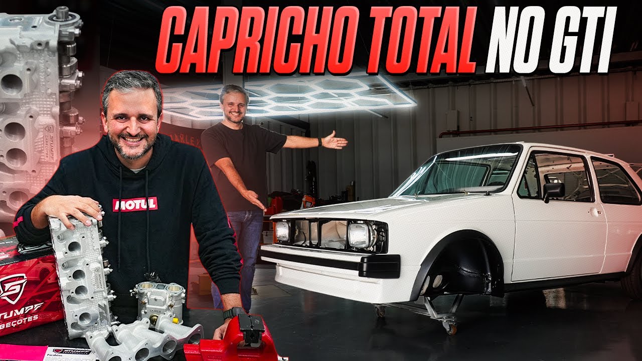 Novidades no projeto do GTI MK1 ! Cabeçote da NASA e som que você nunca viu!