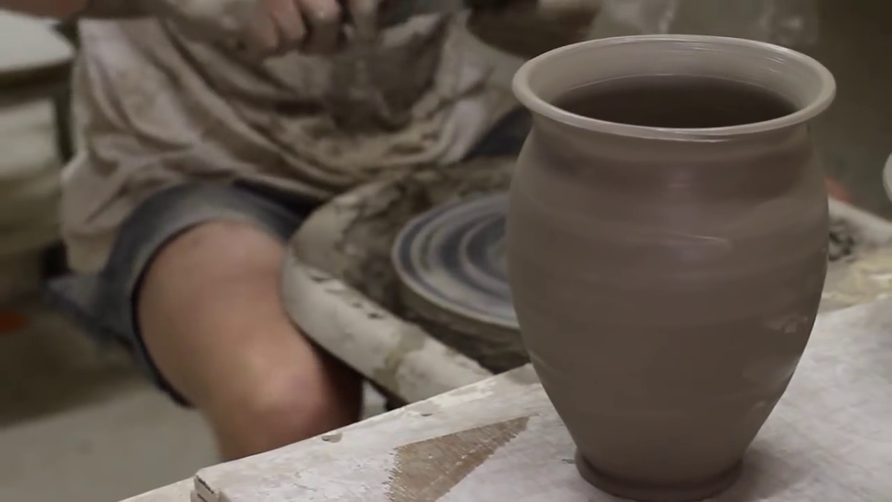 Poterie : tournage