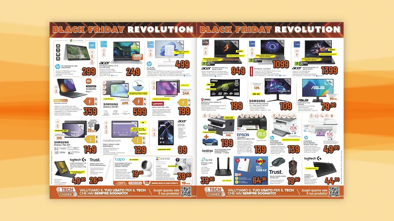 Volantino dal 30 al 16 novembre. Black Friday in anteprima