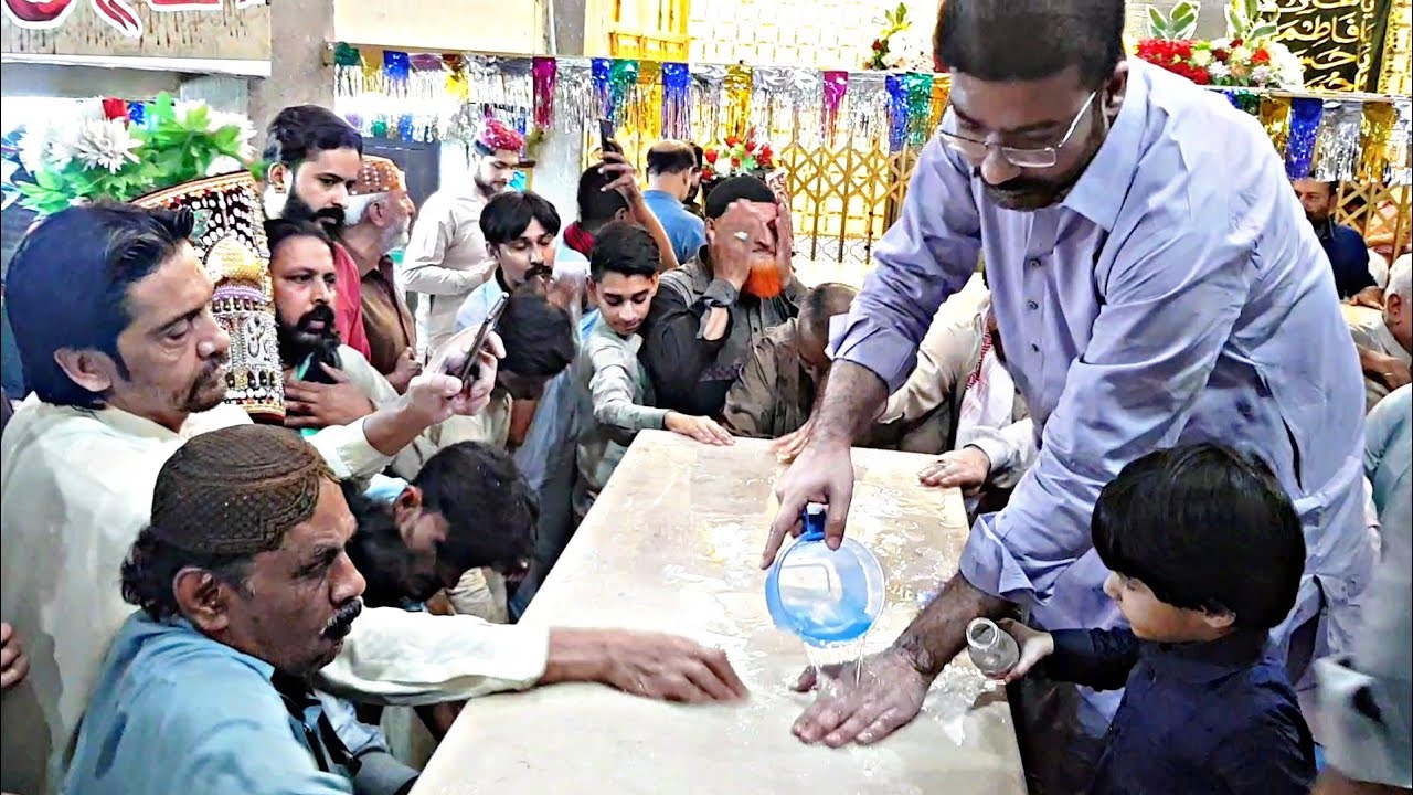 Ghusal Mubarak Dargah Syed Chutan Shah Bukhari | 09 Shaban 1443\2022 | Hyderabad Sindh Pakistan