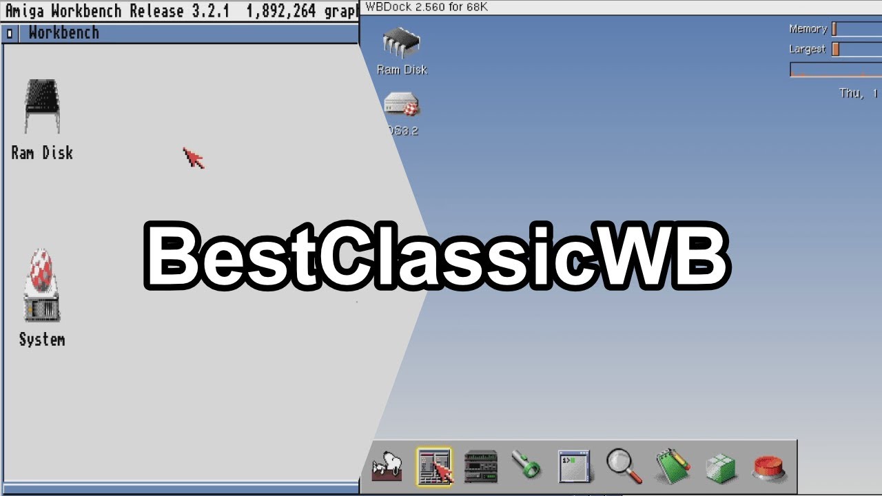 Преобразите AmigaOS 3.2 с помощью BestClassicWB