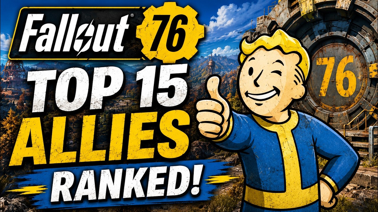 🏆 Рейтинг 15 ЛУЧШИХ союзников в Fallout 76! (2026)