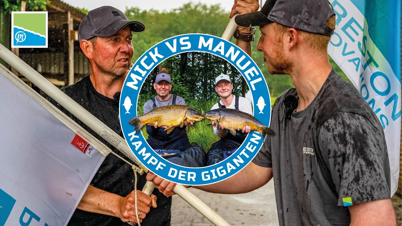 Kampf der Giganten | Part1| Fangrausch am Karpfenteich! Manuel Sperlich vs. Mick Heyermann