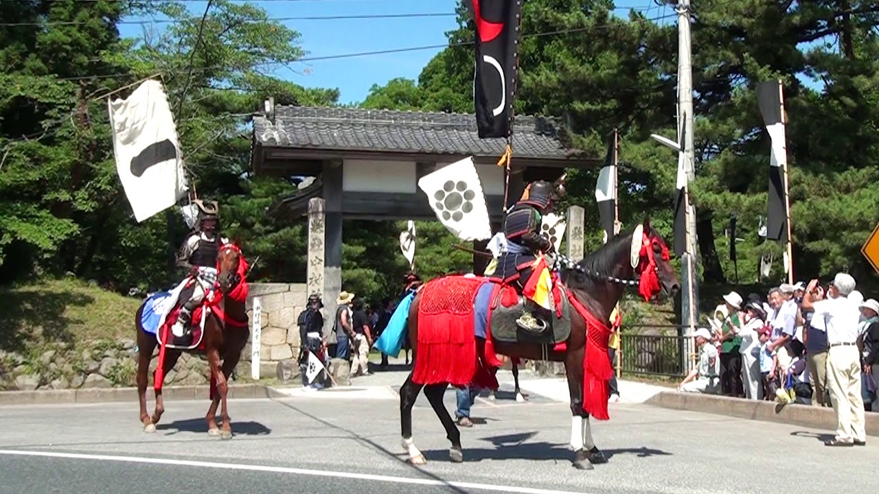 相馬野馬追2010回想_出陣相馬中村神社_Soma Nomaoi Day 1 Departure