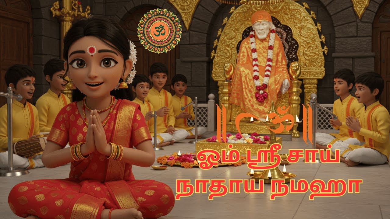 ✨ ஓம் ஸ்ரீ சாய் நாதாய நமஹா 🙏 | Powerful Sai Baba Mantra Chanting | Om Sri Sai Nathaya Namaha ✨