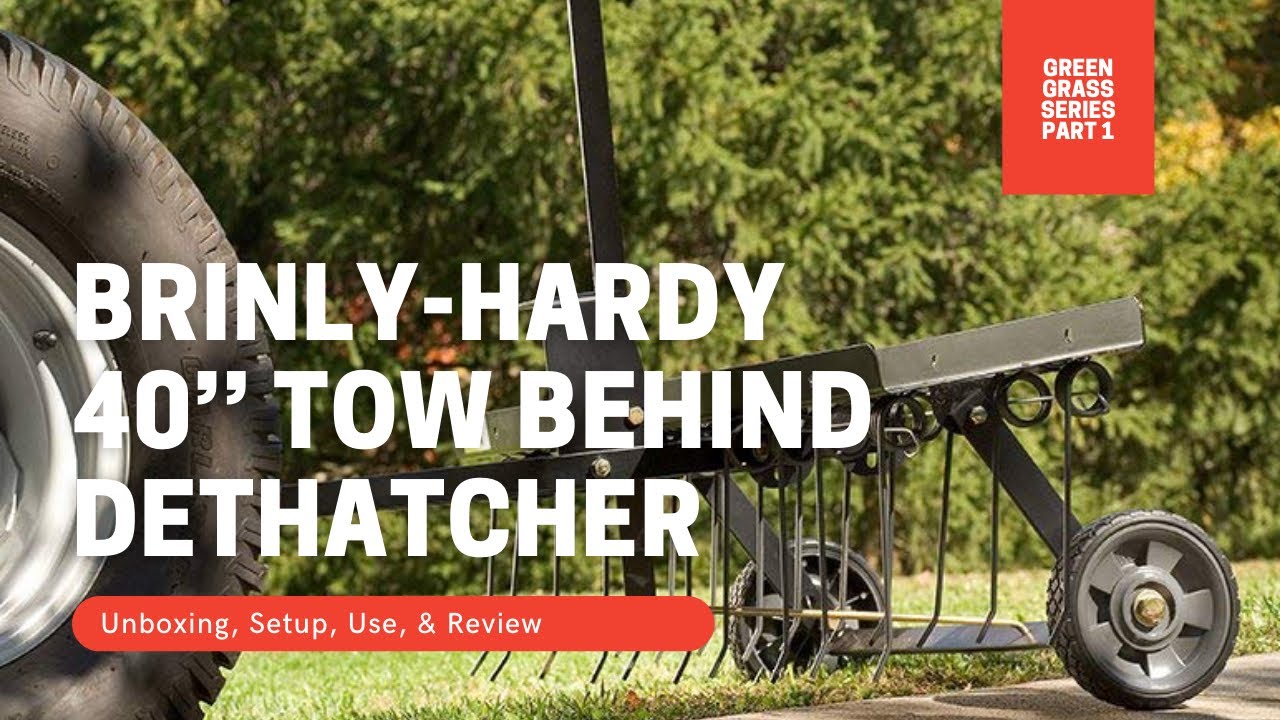 Green Grass Series: Part 1 Lawn Dethatching