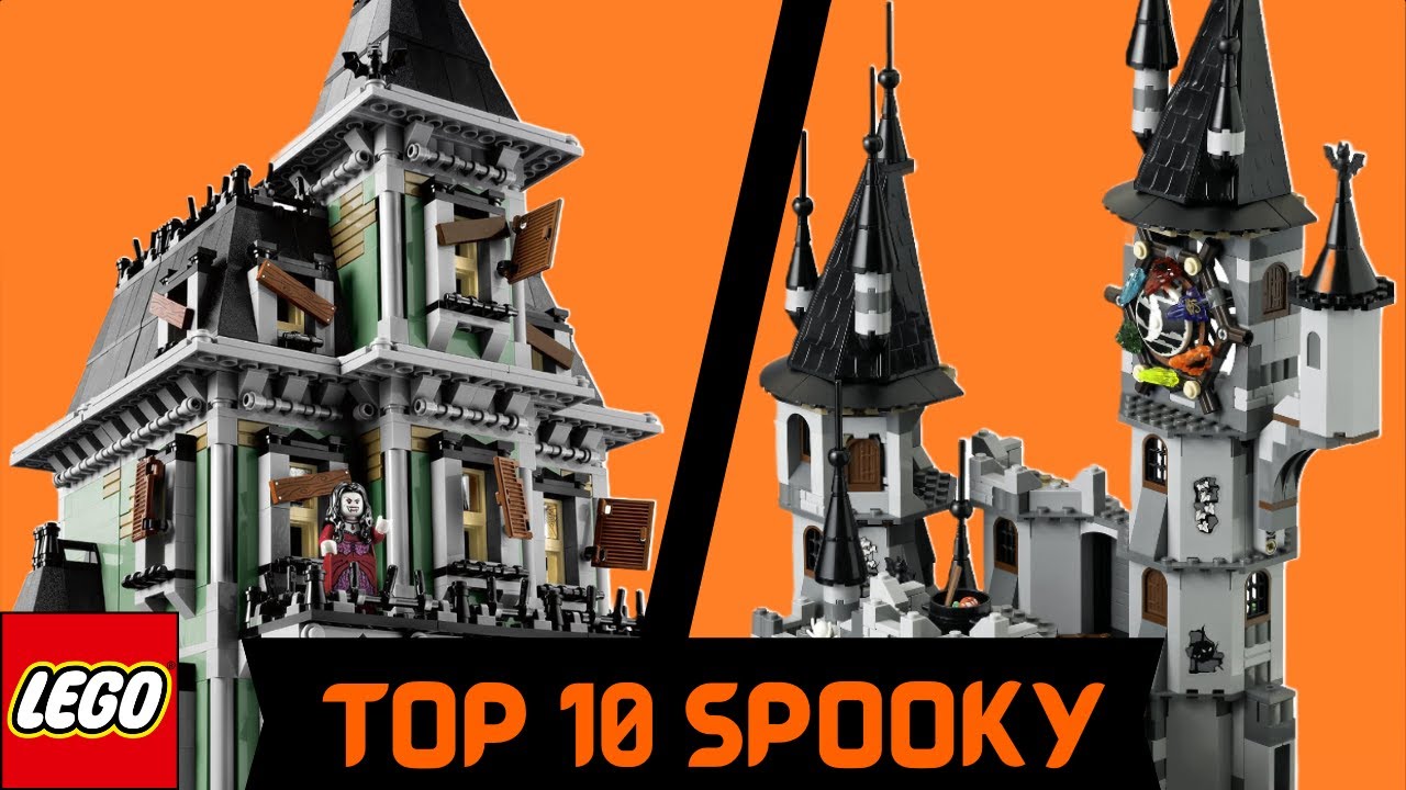 Lego Top 10 Spooky Castles & Mansions - Halloween Special