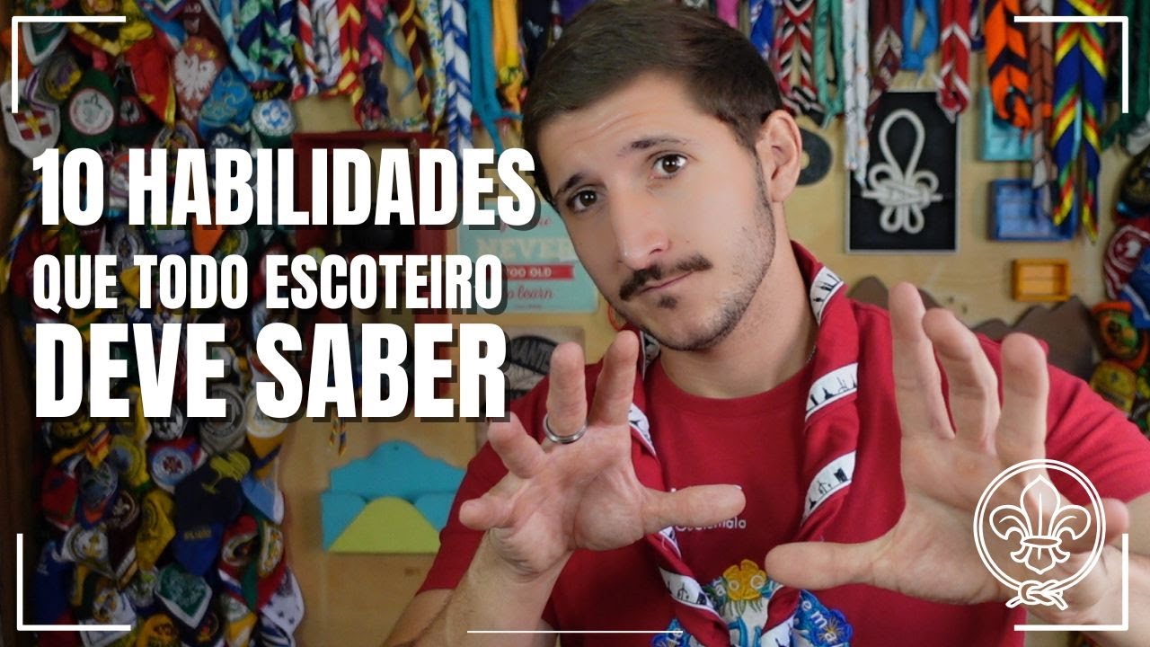 10 HABILIDADES que TODO ESCOTEIRO deve saber! (Dentro e Fora do ACAMPAMENTO) 🔥