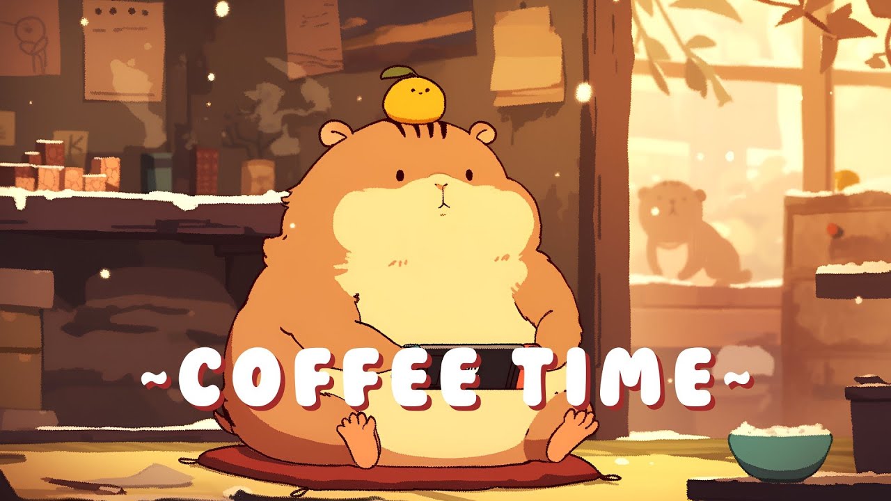 [60 Minutes] Capybara Beats Radio - Relaxing Beats to Study/Sleep/Chill ~ Cozy Atmosphere ~ 🦫 🎮 ☕...