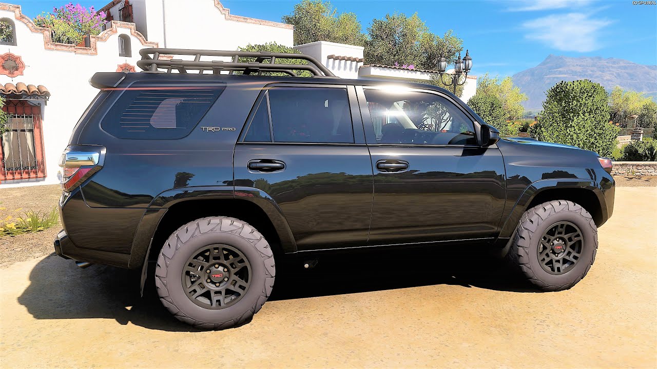 Forza Horizon 5 . Toyota 4Runner TRD PRO 2019 . Car Show Speed Jump Crash Test Drive .