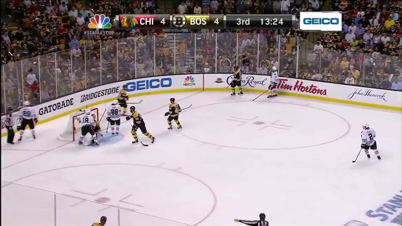 Chicago Blackhawks - Boston Bruins 06/19/13 Game 4 NHL Stanley Cup Final