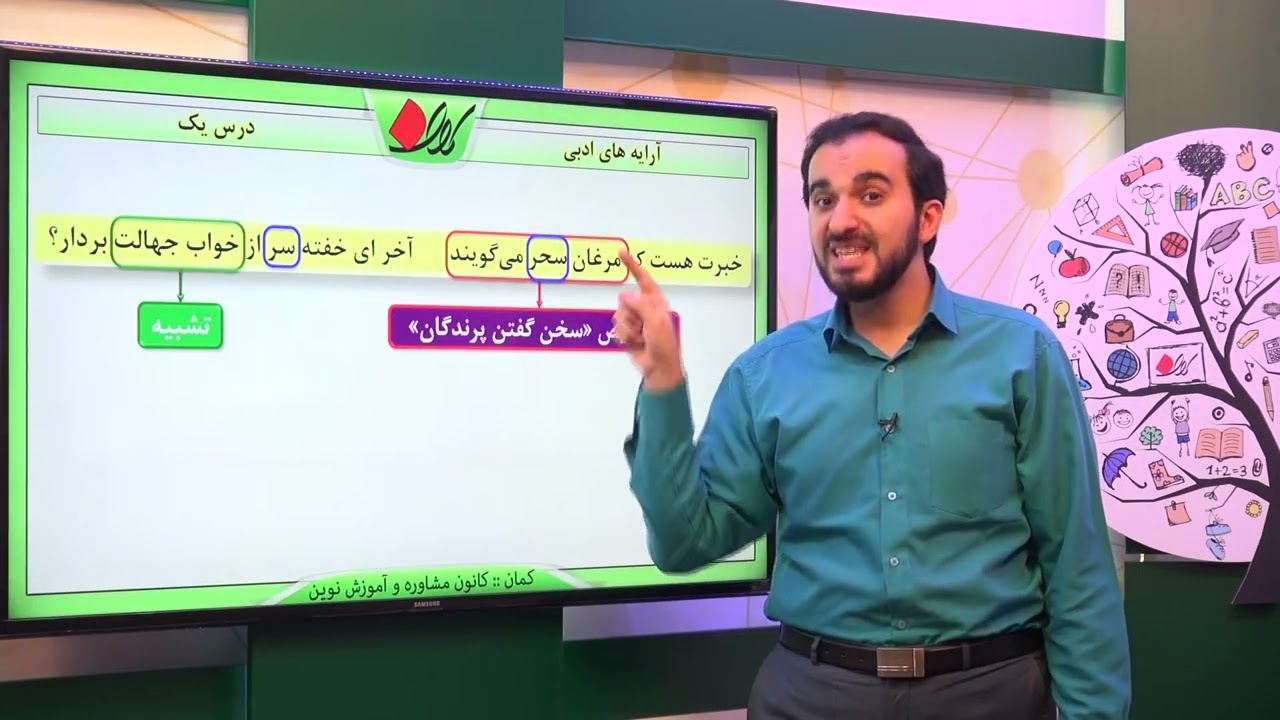 ادبیات نهم درس اول آرایه های ادبی