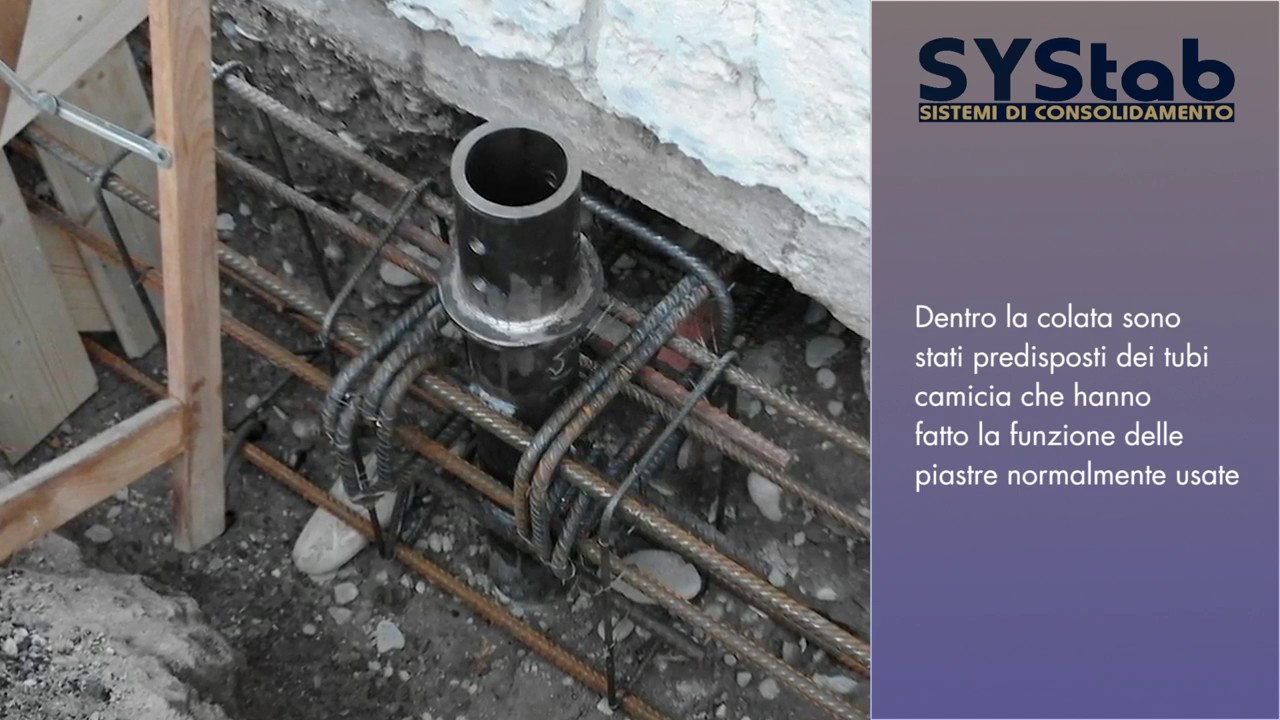 Systab Pali CONSOLIDAMENTO FONDAZIONI CHIESA DI COLORETO