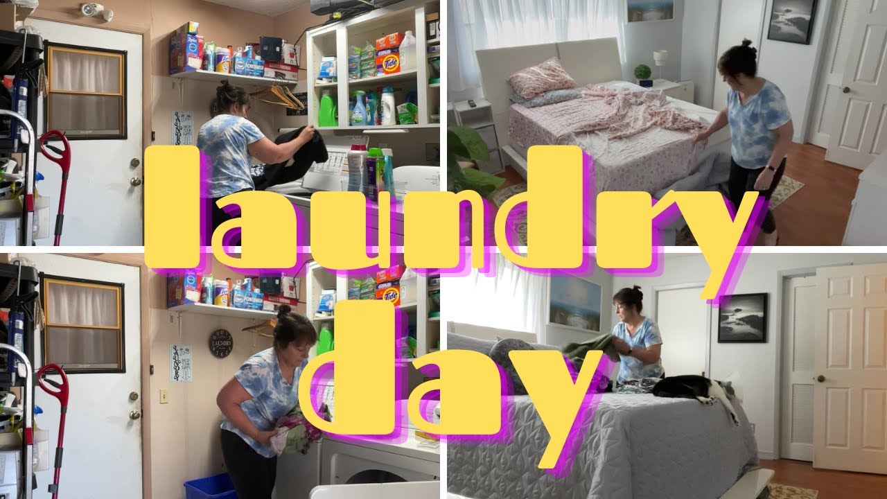 Let's Wash, Dry & Fold Together / New Laundry & Homemking Motivation