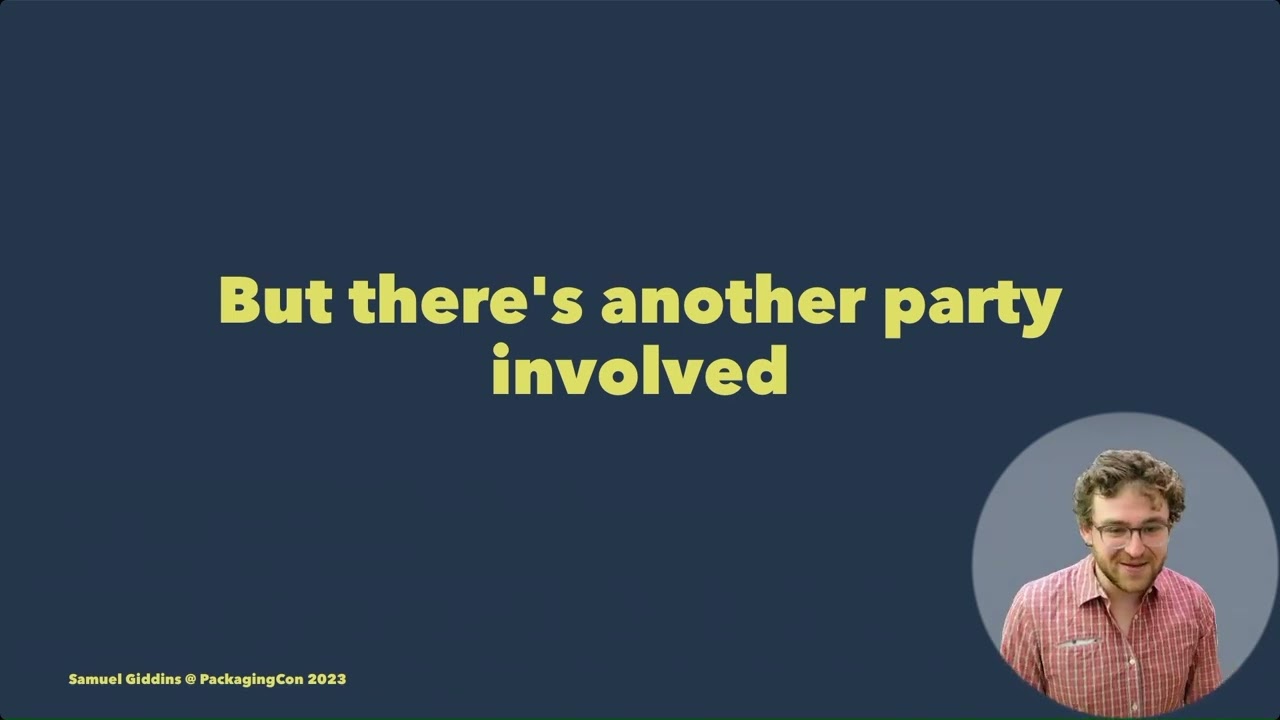 Helping an Ecosystem Fade Away – Samuel Giddins | PackagingCon 2023
