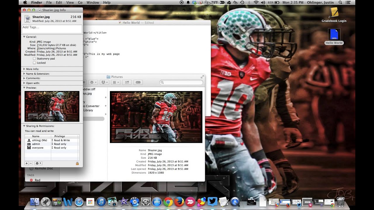 Adding an image with TextEdit