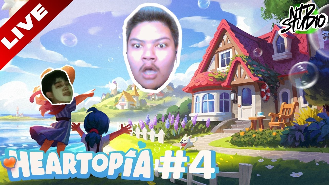 🔴HEARTOPIA#4 วันนี้มาเล่นชิลๆ  กับ SpeedBoat และนายเติบโต มาจอยมาคุยกันได้นะ