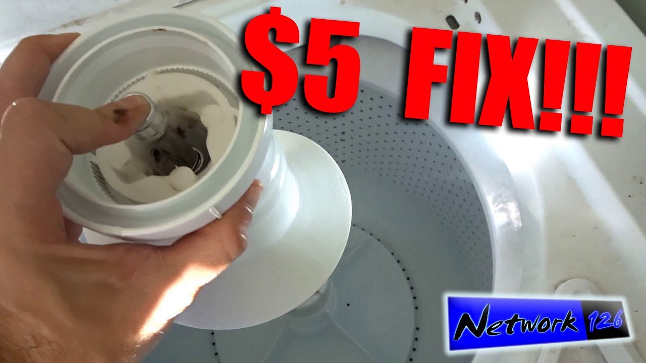 How to fix a broken agitator in an old Whirlpool/Kenmore washing machine for CHEAP!!!