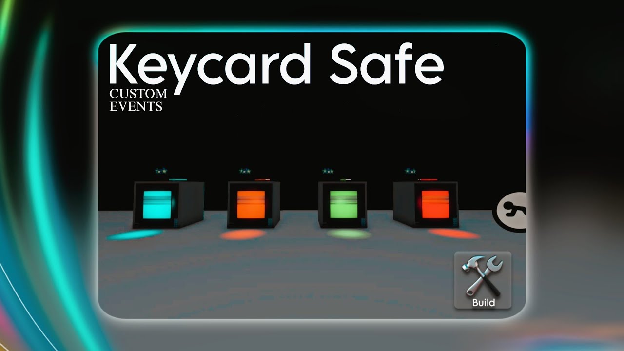 Piggy: Build Mode Custom Keycard Safe (Advanced Links) 🎟️