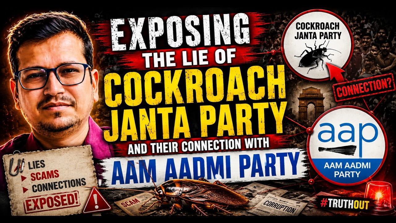 Cockroach Janta Party EXPOSED | CJP | For GenZ | AAP Connection? BJP Narendra Modi