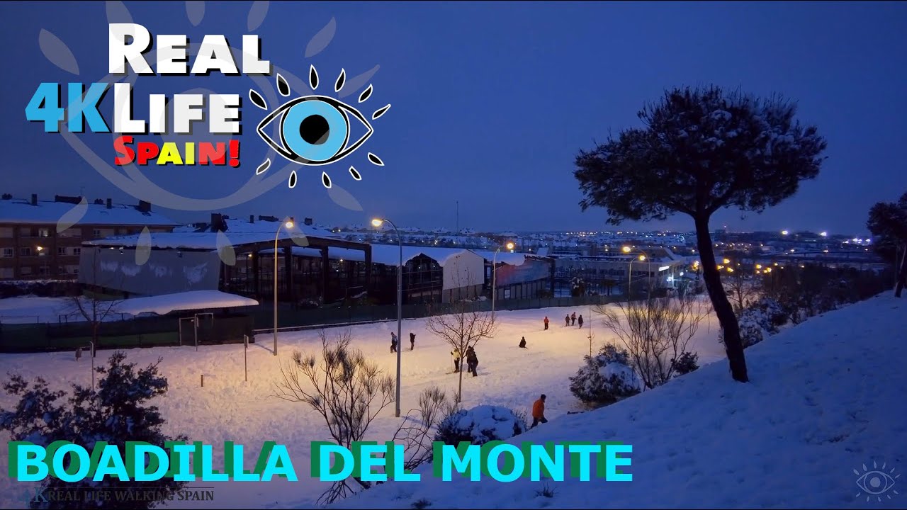 【4K】 BOADILLA DEL MONTE: ᴘᴀsᴇᴏ ᴄᴏɴ ʟᴀ ᴍᴀʏᴏʀ ɴᴇᴠᴀᴅᴀ ᴅᴇ ʟᴀ ʜɪsᴛᴏʀɪᴀ (WALK MADRID)