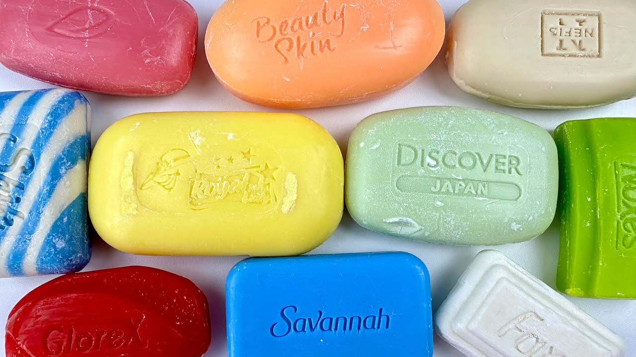 ASMR Carving soap. Soothing cutting soap | ASMR Soap.