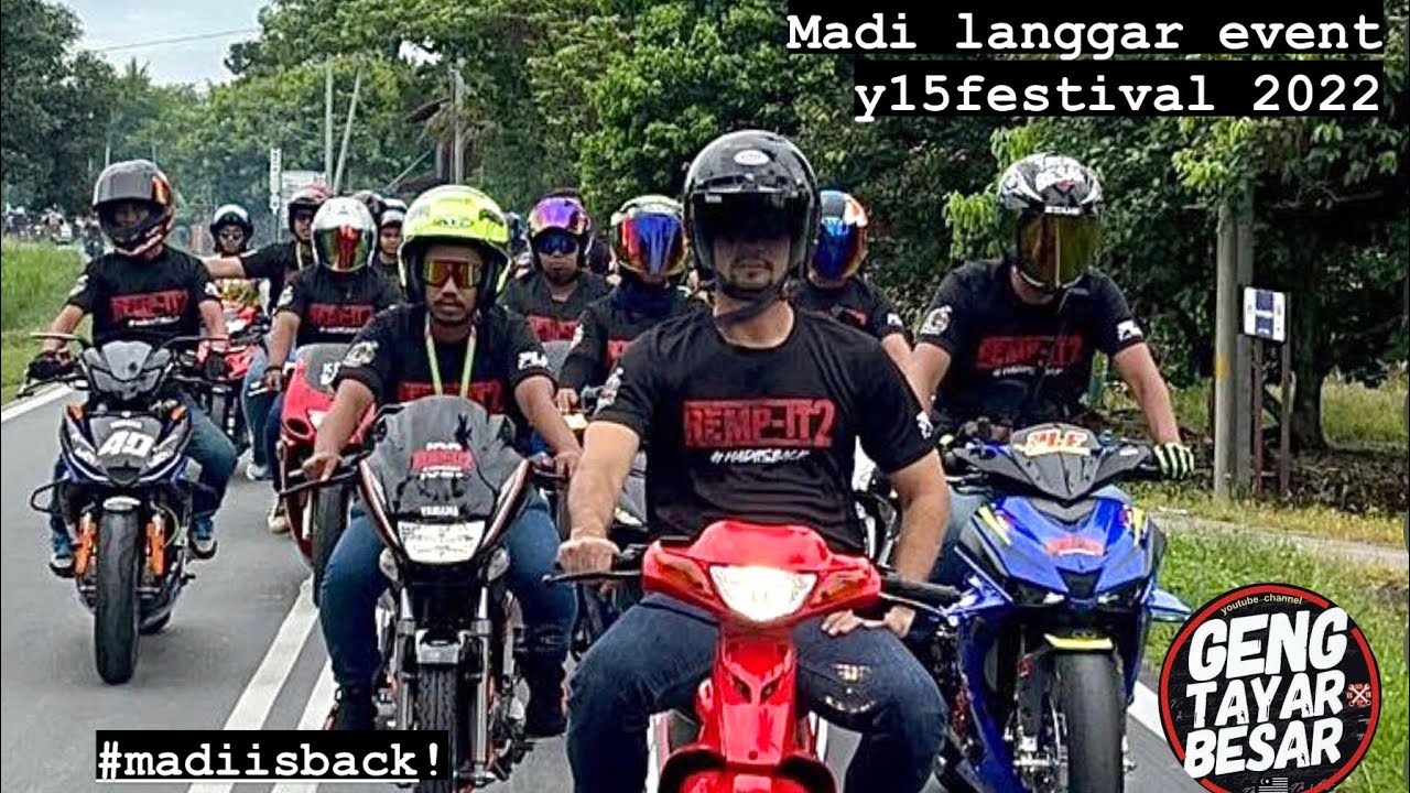 farid kamil langgar event y15festival naik 125z !! madiisback!!