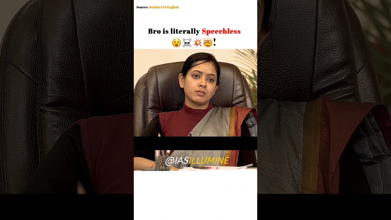 A Very Tricky Question ☠️ Vera Pratap Singh | Upsc Interview