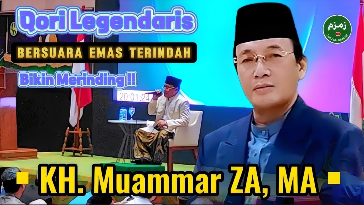 Qori KH. MUAMMAR ZA, MA | Nuzulul Qur'an 1445 H | Masjid Istiqlal Jakarta | Zamzam Channel