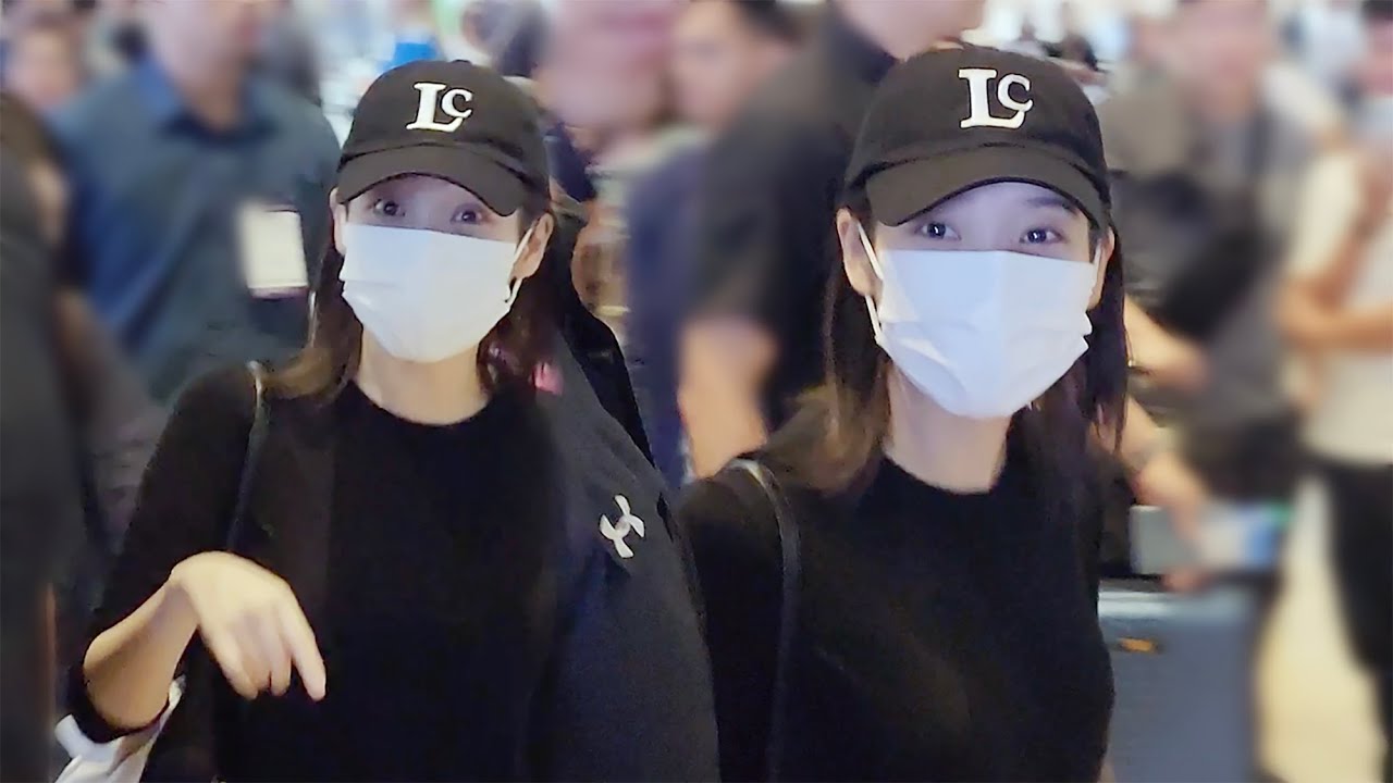 240602 마닐라 콘서트 마치고 출국하는 아이유 직캠 @Manila Ninoy Aquino International Airport Departure