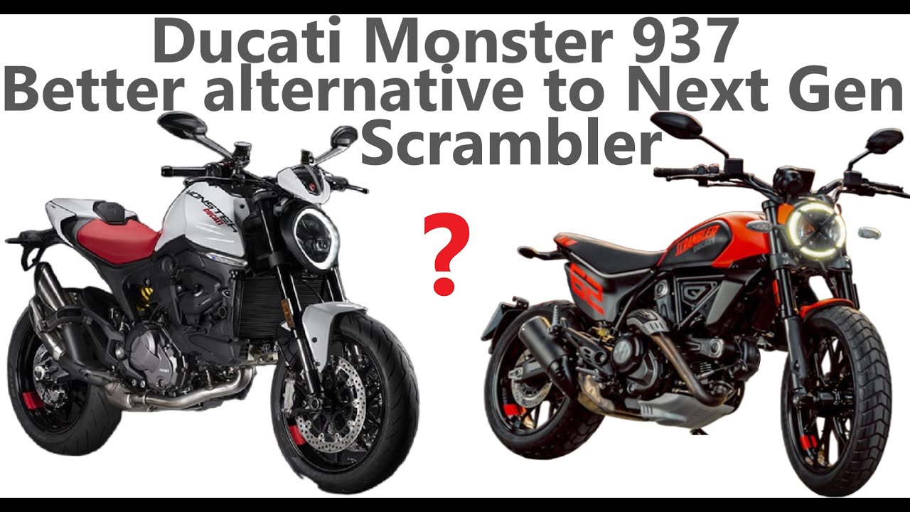 New Ducati Monster 937 | Better alternative to Next Gen Scrambler 2023 [Motovlog]