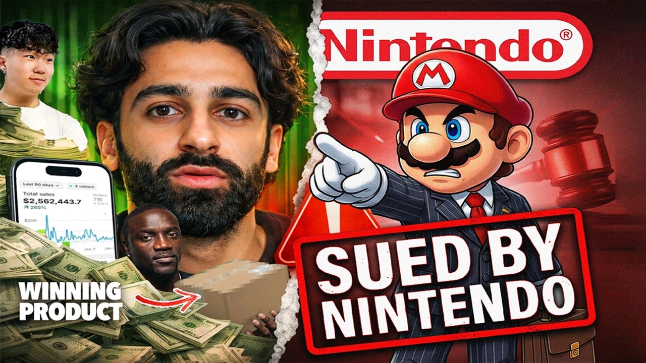I Made $2.5M With Dropshipping and got Sued by Nintendo in 8 Months