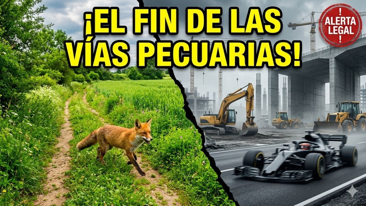 Vías pecuarias en peligro: El plan de Madrid para desproteger el suelo rural.