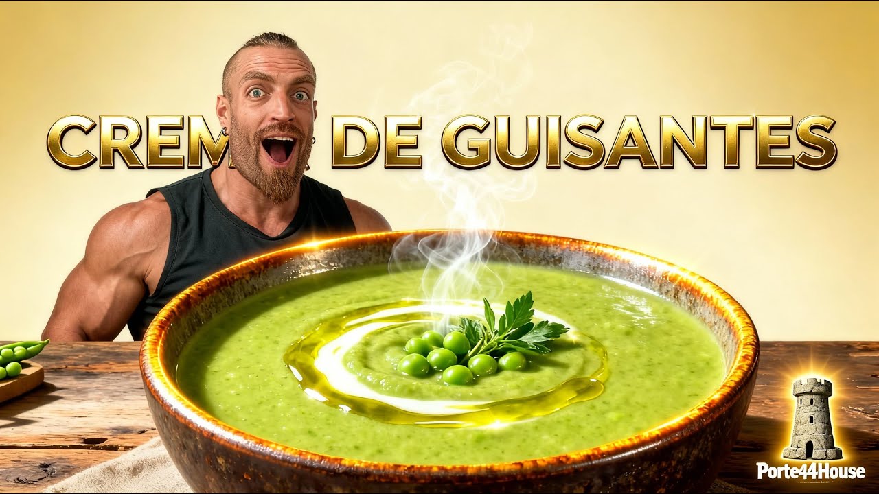 🫛 Cremita de Guisantes con Alcachofa Crunchy ✨