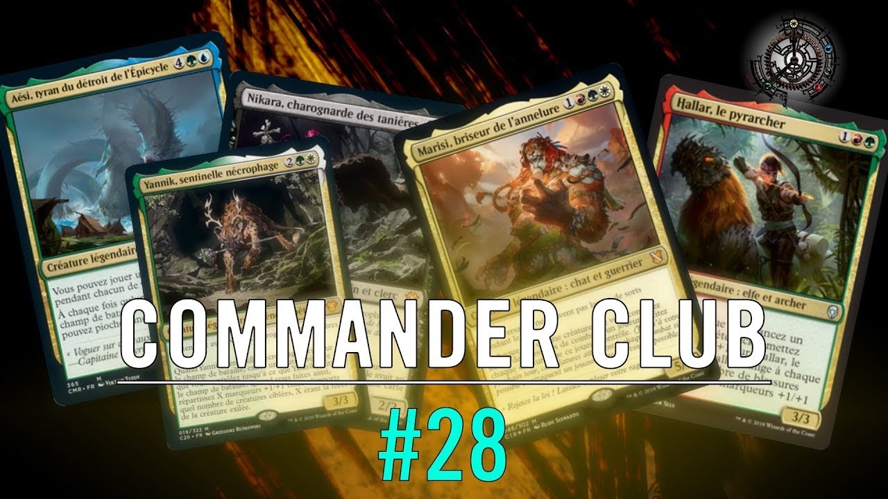 ⚡⚡Commander Club ⚡⚡ - Hallar vs Marisi vs Aesi vs Nikara & Yannik