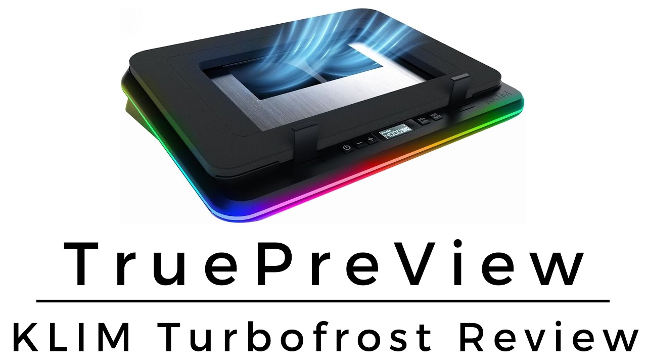 KLIM Turbofrost - Laptop Cooling Pad Review
