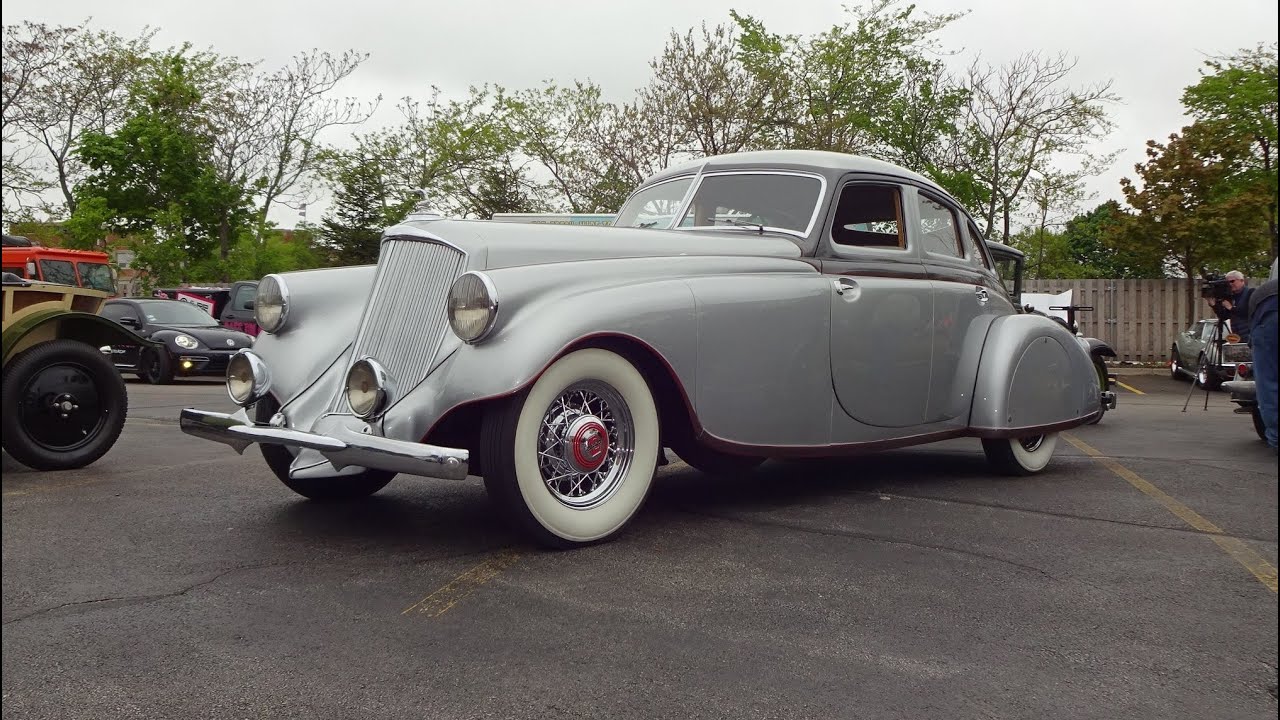 1933 Pierce-Arrow Silver Arrow Concept & V12 Engine Sound on My Car Story with Lou Costabile