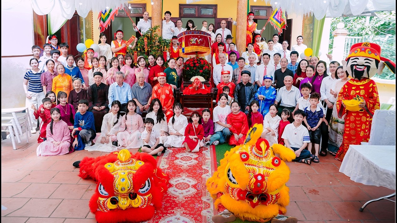 Mừng Sinh Nhật Mọ Bùi Văn Thêm 90 Mùa Xuân