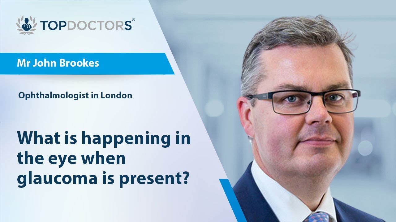 What is happening in the eye when glaucoma is present? - Online interview