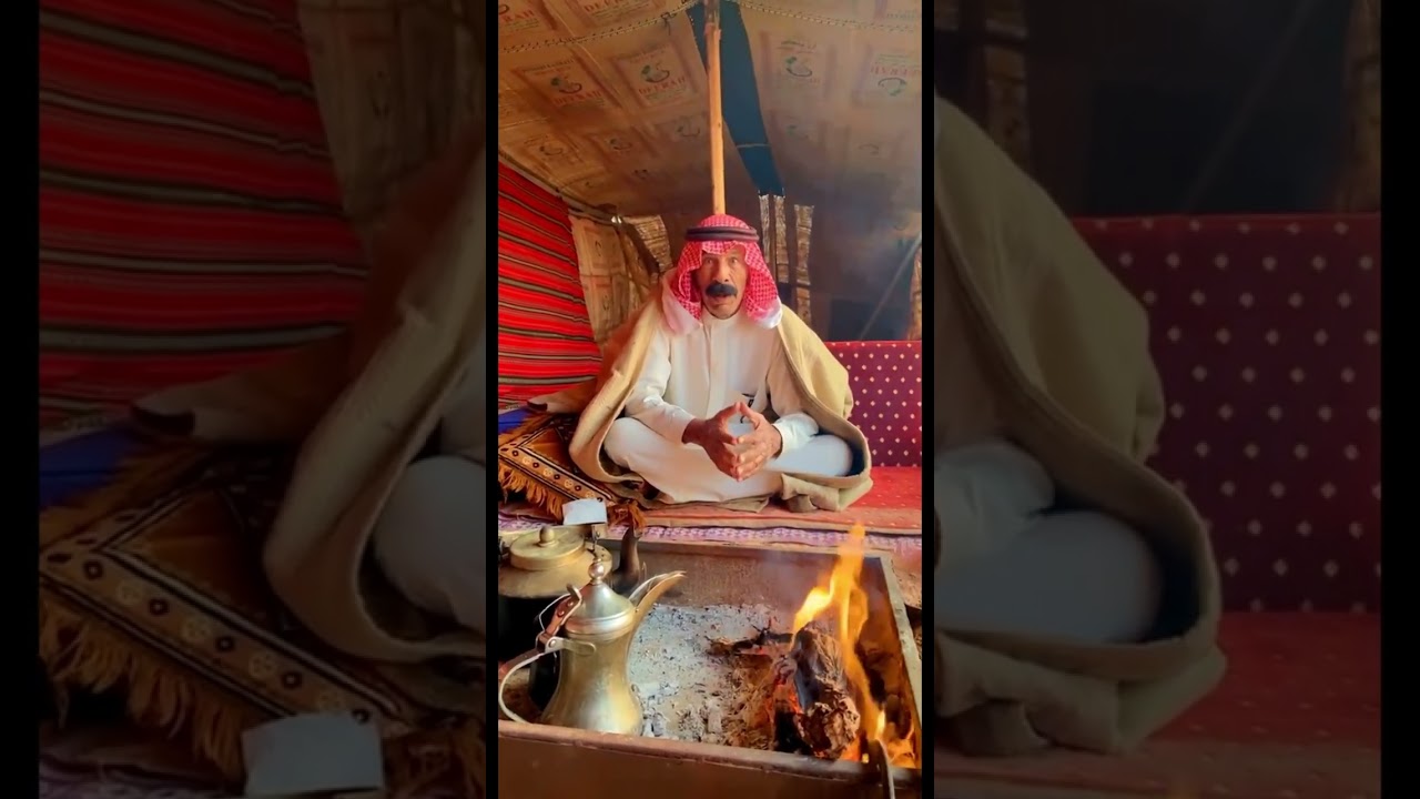 جلسه عصريه مع ابوي الله يطول عمره ، كاتب غبن الرويلي