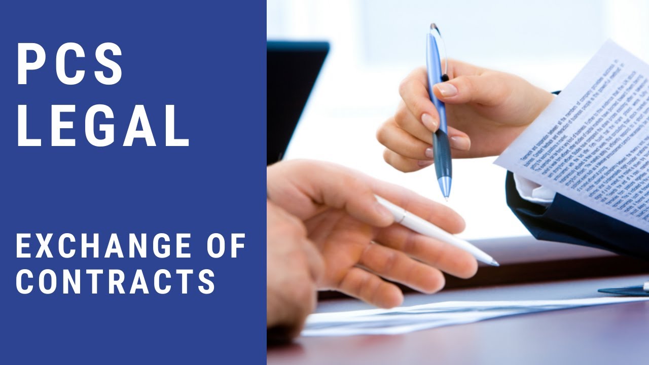 Exchanging Contracts In The UK Explained (Buying a House)