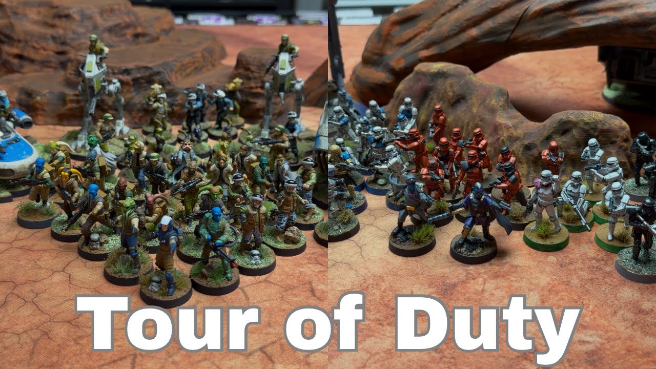 Star Wars Legion Tours of Duty Battle Report Episode 6: Rebel vs Empire